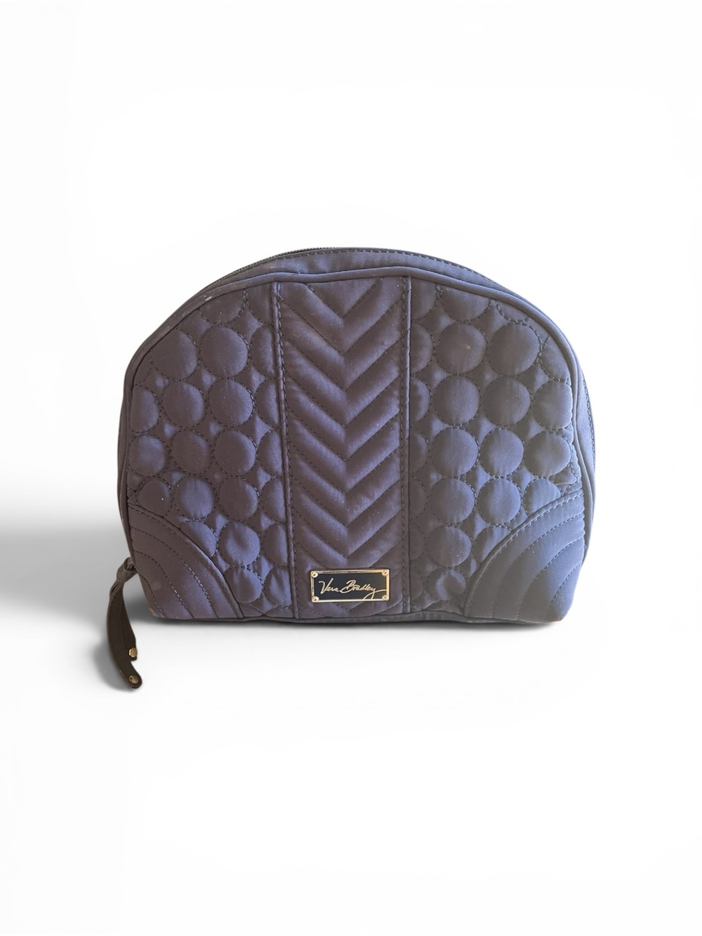 Vera Bradley Quilted Cosmetic Pouch - Deep Navy